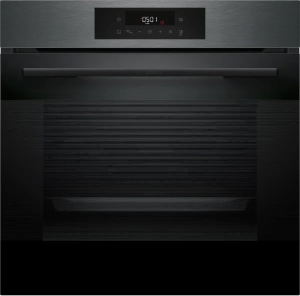 BOSCH HJG852EG0Z SERIES 6 BUILT IN OVEN 60CM BLACK S/STEEL