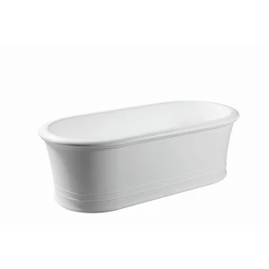 Bath Freestanding Oval Dado Ulia Victoria 1795mmx900mmx580mm Polished White
