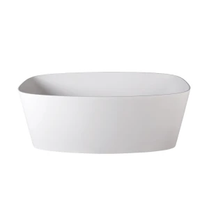 DAD-SBM076NOFGW Bath Freestanding Rectangular Dado Ulia Ava 1500mmx780mmx540mm Polished White