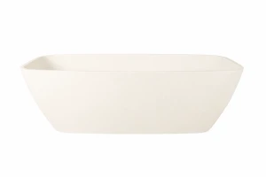 Bath Freestanding Rectangular Dado Aarde Deonne Bath 1600mm x 755mm x 500mm Beach