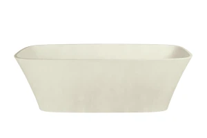 Bath Freestanding Rectangular Dado Aarde Carmen Bath 1700mm x 770mm x 580mm Beach