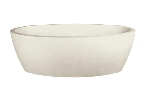Bath Freestanding Oval Dado Aarde Maya Bath 1710mm x 890mm x 570mm Beach