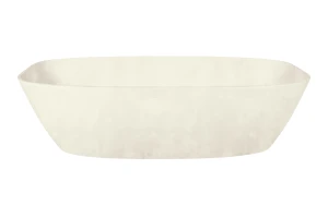 Bath Freestanding Rectangular Dado Aarde Jane Bath 1800mm x 820mm x 490mm Beach