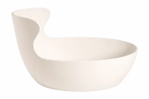 Bath Freestanding Oval Dado Aarde Magnolia Bath 1605mm x 960mm x 940/500mm Beach