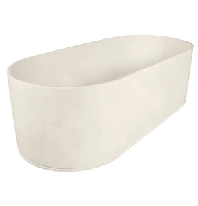 Bath Freestanding Oval Dado Aarde Soho Bath 1800mm x 800mm x 555mm Beach