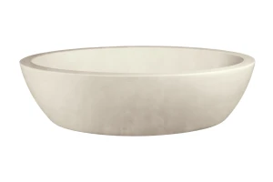 Bath Freestanding Oval Dado Aarde Palm Jumeirah Bath 1905mm x 1260mm x 540mm Beach