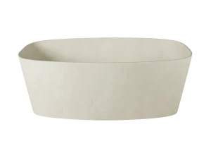 Bath Freestanding Rectangular Dado Aarde Ava Bath 1500mm x 780mm x 540mm Beach