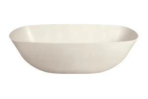 Bath Freestanding Rectangular Dado Aarde Vivian Bath 1595mm x 730mm x 475mm Beach