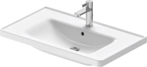 DUR-2367800000 Basin Vanity Duravit D-Neo Rectangular 800mmx480mm with Overflow and Tap Hole White Alpin (excl Tap)