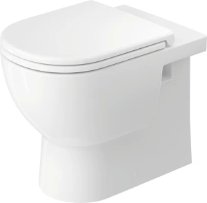 Toilet Floor Standing Duravit D-Code 370x400mm White Alpin (Pan Only)