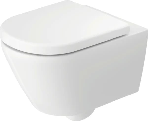 Toilet Wall-Hung Duravit D-Code Washdown Rimless Pan (Pan Only)