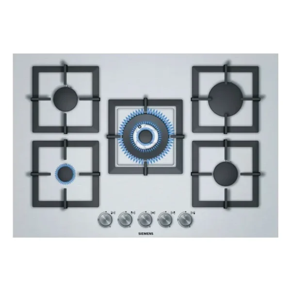 Siemens EC875QB21E 5 burner gas hob s/steel