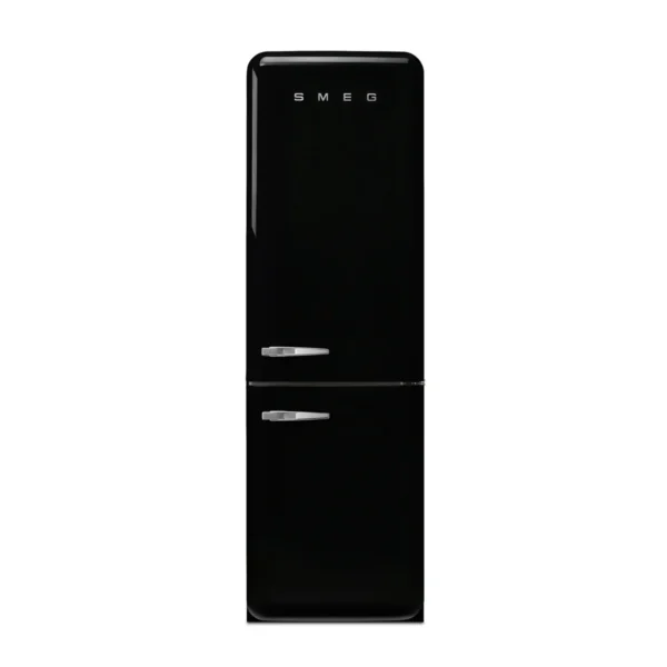 SMEG FAB32RBL5 COMBINED NO FROST BLACK FRIDGE