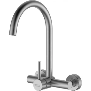 FRAS-1150056 Tap Sink Mixer Wall Type Franke Capella Stainless Steel with Swivel Spout