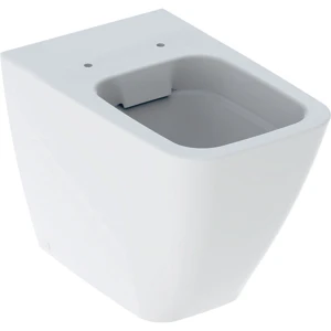 Toilet Pan Floor Standing Geberit Icon Square Rimfree White (Pan Only)