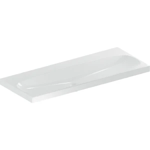 Basin Wall-Hung Geberit Acanto Rectangular 482mm (L) x 1200mm (W) x 180mm (H) White