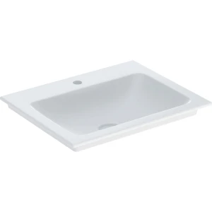 GEB-505_010_01_1 Basin Vanity Geberit One 600mmx480mm With Tap Hole White
