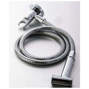 Bidet Spray Gio Econo Set Round Force Shut-Off with Hose & Valve Chrome