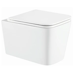 GIO-GIO-24003 Toilet Wall-Hung Gio Sintra Rimless with Soft-Closing Seat White
