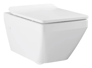 Toilet Wall-Hung Grohe Euro 2.0 Square Wall Hung Toilet & Seat White