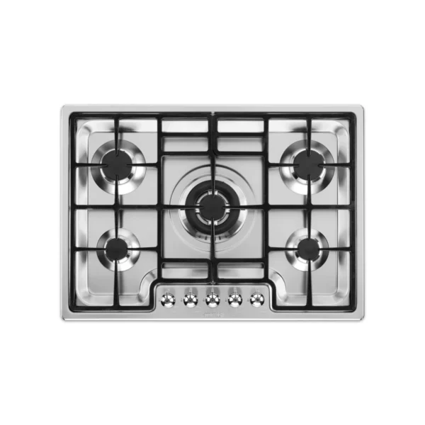 PGF75SA SMEG PGF75SA PIANO 5F INOX G30 SETTLED HOB