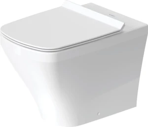 PLTRDD-215009_637900 Duravit Durastyle Back-to-wall Toilet Pan with Durastyle Soft Closing Seat White Combo