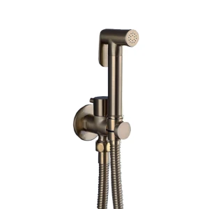 TTPS-TTB058 Bidet Spray Trendy Cuivre Trigger Activated With Hose Brass